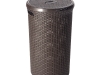 Round Black Wicker Laundry Basket €22.90