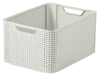 White Wicker Basked with handles €19.95